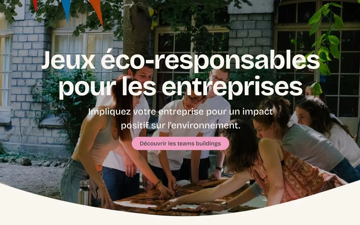 La page d’accueil du site La Fabrique des Castors